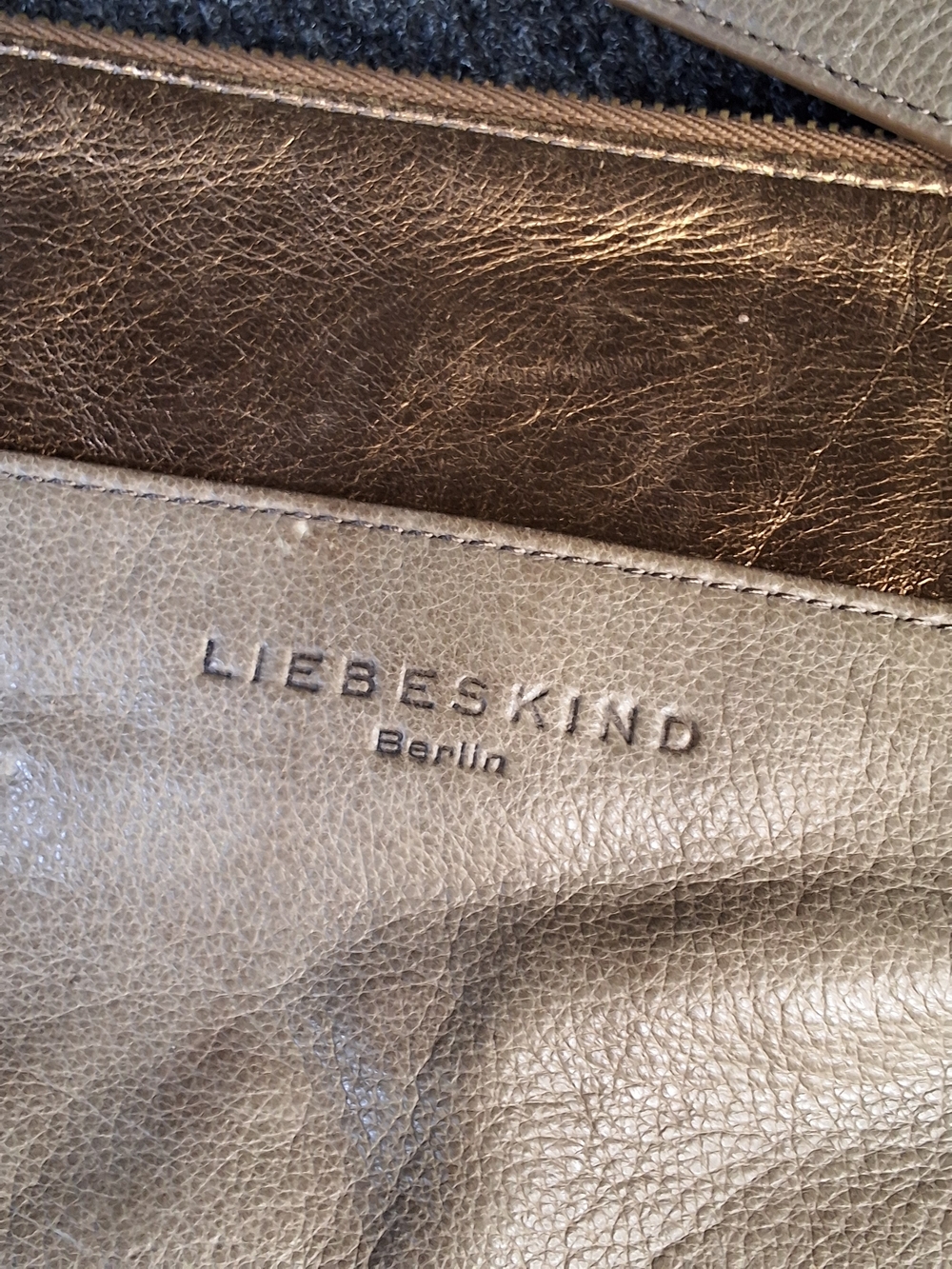 Liebeskind Leather Bag - Taupe
